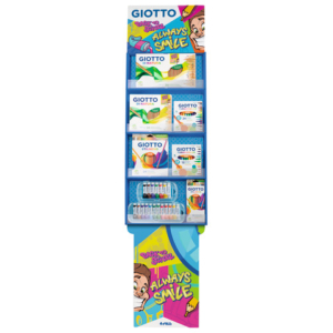 Espositore Kit 50 articoli Giotto di Natura Back To School 2024 - F960500