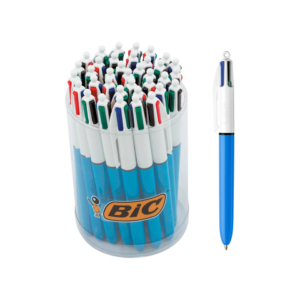 Espositore 36 penne a sfera a scatto Bic 4 Colours Original 8223161