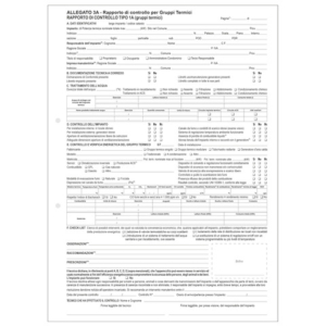 Rapporto di controllo gruppi termici O.C.L. 50x3 copie (Allegato 3A) - 1802