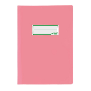 Copriquaderno A5 Colibrì con portanome e salva angoli - laccato - PE180 - conf. 24 pz - rosa - 400184678