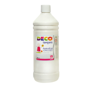 Tempera in flacone Deco 500 ml - bianco - PF550/01