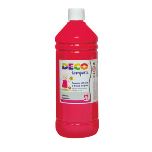 Tempera in flacone Deco 1 L - magenta - 08808/25