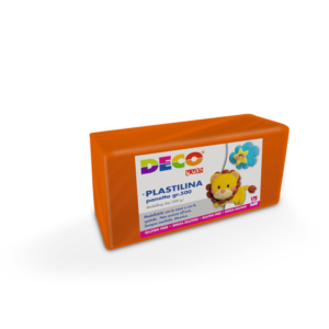 Plastilina in panetto Deco 500 g - arancio - 07022