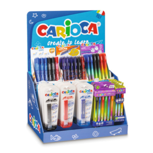 Espositore 31 articoli scrittura Carioca Counter Oops assortiti 54220/F/PR1