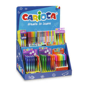 Espositore 36 penne assortite Carioca Fiorella - 54220/G/PR