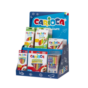 Espositore 64 articoli disegno Carioca Counter Colored Pencil assortiti 54220/C