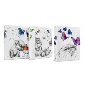 Raccoglitore ad anelli diametro 25 mm in PP a lastra stampato - Icon Friends P3625190