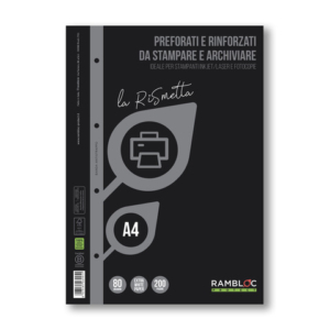 Blocco fogli ricambio Rambloc LA RISMETTA 100 fogli A4 - 90506995