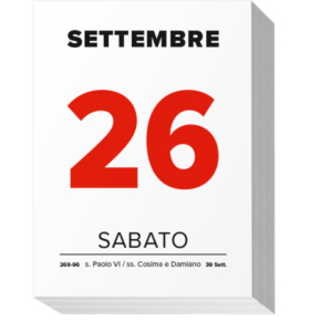 Blocco 2026 da muro commerciale formato 8x10,9 cm 26-BM213