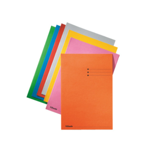 Cartelle semplici Esselte Manilla - f.to 24,5x35 cm 180 g/mq - blu conf. 100 pz - 2012402