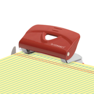 Perforatore a due fori Q-Connect 10 fogli rosso KF14216