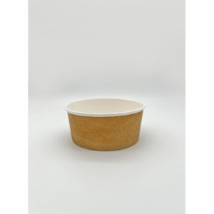 Contenitore per poké Le Nappage in cartoncino kraft plastic free avana conf. 50 pz 500 ml - KB200308