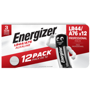Batterie alkaline Energizer BP12 LR44/A76 - conf. 12 pz - E304263500