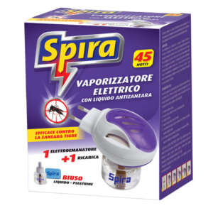Kit vaporizzatore elettrico + ricarica liquida Spira doppio uso 10614