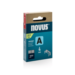 Punti tipo A 53/4 Novus per fissatrice conf. 1800 pz - a filo sottile H205304