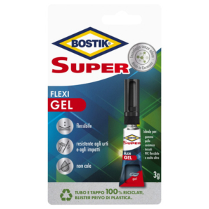 Adesivo universale istantaneo Bostik Odor Free 3 g - Super Flexi Gel 7003417