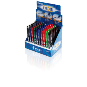 Espositore 60 penne a sfera Pilot Frixion Ball New Color 0.7 - 10 colori assortiti - Z99742