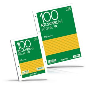 Ricambi Blasetti A4 - 50 fogli - rigatura B 1184