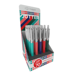 Espositore 20 penne a sfera Parker Jotter Originals - colori fusto assortiti - 2206123