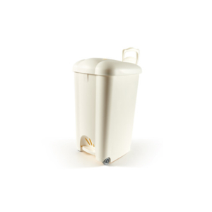 Pattumiera a pedale Perfetto ''Carolina'' panna 50 L - 50141