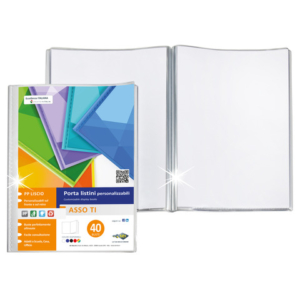Portalistino Sei Rota ASSO TI 15x21 cm 80 buste trasparente - 57268000