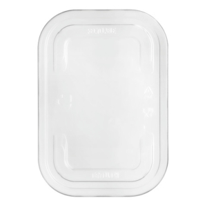 Coperchi in PP Dopla Professional per insalatiere rettangolari da 500-750-1000 ml trasparente - conf. 50 pz - 06047