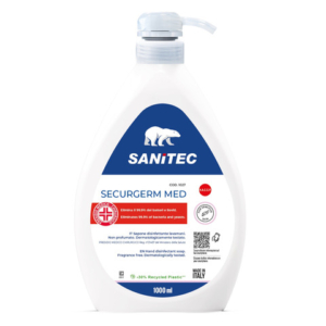 Sapone liquido Sanitec Securgerm disinfettante P.M.C. 1 L - 1027