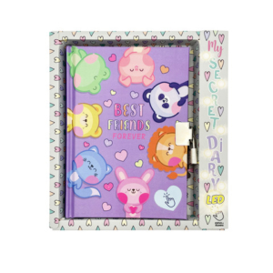 Diario dei segreti Lebez LED 2 soggetti assortiti 81848