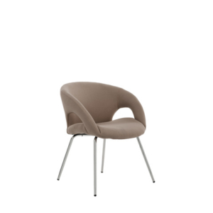 Poltrona attesa Serena Group Pensacola L.59xP.57,5xH.72 cm marrone W980BR