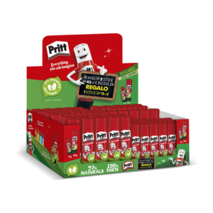 Espositore 75 colle Pritt - 50 Stick 43 g + 25 Stick 11 g inclusi - 3029504