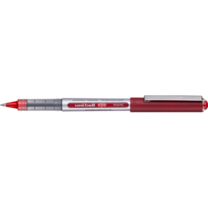 Penna gel con cappuccio Uni-Ball Eye 0,5 mm rosso M UB150E R