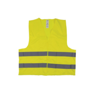 Gilet di segnalazione alta visibilità Donau Safety giallo Tg. M 32214311-08