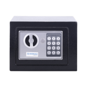 Cassaforte manuale-digitale Donau Tech - nero 230x170x170 mm 19073251-01