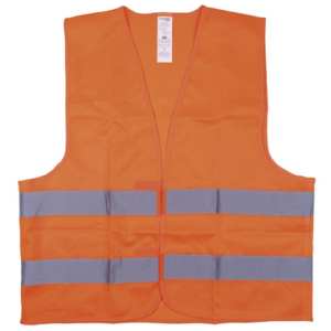 Gilet di segnalazione alta visibilità Donau Safety arancio Tg. M 32214511-08