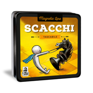 Gioco tascabile Cranio Creations Magnetic Line ? Scacchi età 10+ 2 giocatori - CC358