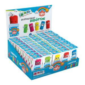 Espositore 50 Didò Didottini pasta modellabile 5 colori assortiti F363500