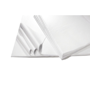 Carta velina Deco 100x140 cm - 22 g/m² - conf. 100 fogli - bianco 12680