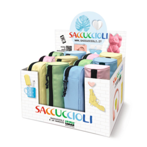 Espositore 12 astucci Lebez Basic Pastel 3 modelli assortiti - 81077