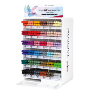 Espositore 216 pennarelli Tombow Dual Brush - 36 colori assortiti PABT-36-DIS