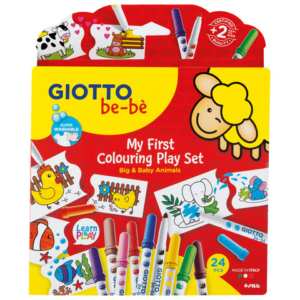 Scatola Giotto be-bè MY FIRST COLORING PLAY SET 14 colori assortiti F470900