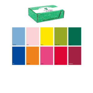 Carta regalo Kartos Kraft Everyday 70x100 cm - conf. da 100 fogli in colori assortiti - 18017