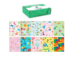 Carta regalo Kartos linea Kids 70x100 cm - conf. da 100 fogli in soggetti assortiti - 18342