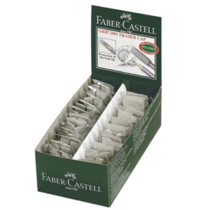 Gommini salvapunta Faber-Castell Grip 2001 grigio bustina da 2 - 187000