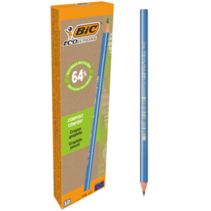 Matite in grafite HB a fusto triangolare BIC Evolution Triangle in conf. 12 pezzi assortiti - 964845