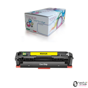 Toner Tech Trade rigenerato HP 415A - W2032A giallo - TTPHPW2032A-CHIP