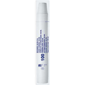 Bicchiere in PS Dopla Professional 160 ml bianco - conf. 100 pz - 42118