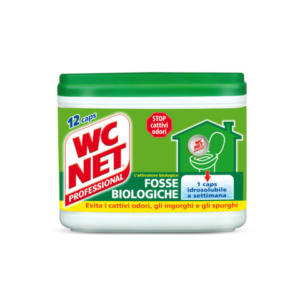 Bio-attivatore WC Net fosse biologiche - conf. 12 capsule idrosolubili M74408