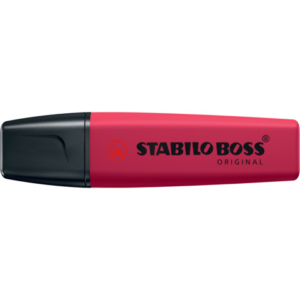 Evidenziatori Stabilo Boss Nature Colors Wildflowers Edition 2-5 mm  - conf. 10 pezzi - borgogna - 70/250