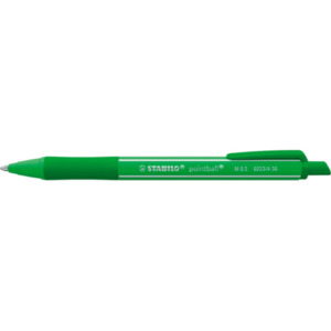 Penna a sfera a scatto Stabilo Pointball Colorful 0,5 mm verde menta - 6033/4-36