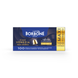 Capsule compatibili Nespresso® Caffè Borbone Ciao Venezia miscela 100% arabica - conf. 100 pz - REBCIAOVENEZIA